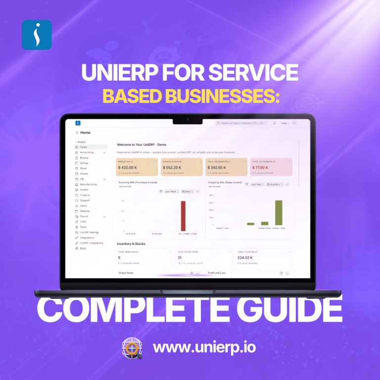 UniERP for Service Based Businesses: Complete Guide