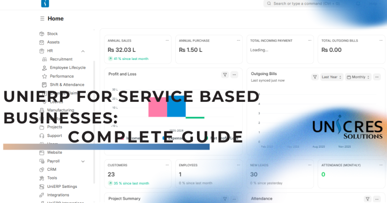 UniERP for Service Based Businesses: Complete Guide