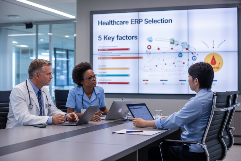 How to Choose the Right Healthcare ERP: 5 Key Factors