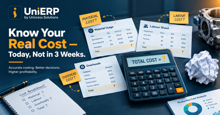 Manufacturing Cost Accounting Software: Why Your True Margin Takes Three Weeks to Calculate